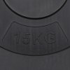 Kotouče na činky 2 ks 30 kg cement 93598