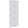 Sprchová roleta 100 x 240 cm čtvercový vzor 142848