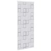 Sprchová roleta 100 x 240 cm čtvercový vzor 142848