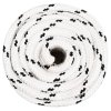 Splétané lodní lano bílé 20 mm x 100 m polyester 152791