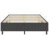 Postel boxspring šedá textil 140 x 200 cm 287464