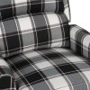 Masážní polohovací křeslo vícebarevné textil 329319
