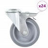 24ks otočná kolečka s otvorem pro šroub 100 mm 277869