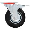 16 ks otočná kolečka 125 mm 278023