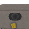 Elektrické masážní polohovací křeslo taupe textil 3204592
