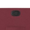 Zvedací polohovací křeslo vínové textil 3206702