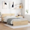 Rám postele s čelem dub sonoma 120 x 190 cm 3207513