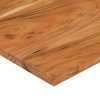 Stolní deska 110x50x2,5 cm obdélníková masivní akáciové dřevo 370165