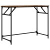 Psací stůl kouřový dub 100 x 45 x 76 cm kompozitní dřevo a ocel 842268