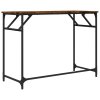 Psací stůl kouřový dub 100 x 45 x 76 cm kompozitní dřevo a ocel 842268