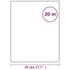 Okenní fólie statická matná průhledná šedá 45 x 2 000 cm PVC 155813