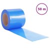 Závěs do dveří modrý 200 mm x 1,6 mm 50 m PVC 153872