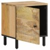 Noční stolky 2 ks 40 x 33 x 46 cm masivní mangovníkové dřevo 356888