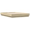 Rám postele s LED osvětlením dub sonoma 140 x 200 cm 3209795