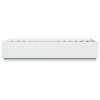 Rám postele s LED osvětlením bílý 75 x 190 cm kompozitní dřevo 3209667