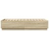 Rám postele dub sonoma 75 x 190 cm kompozitní dřevo 3209760