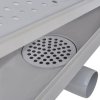 Rovný sprchový odtokový žlab bubliny 930 x 140 mm nerezová ocel 142193