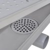 Rovný sprchový odtokový žlab bubliny 1030x140 mm nerezová ocel 142194