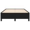 Rám postele bez matrací černá 120x190 cm textil 3269633