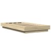 Rám postele dub sonoma 100 x 200 cm kompozitní dřevo 3281205