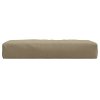 Poduška na palety taupe melanž 60x60x9,5 cm textil 4002671