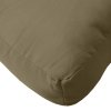 Poduška na palety taupe melanž 60x60x9,5 cm textil 4002671