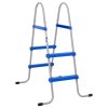Schůdky pro nadzemní bazén 84 cm ocel a plast 4010325