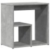 Odkládací stolky 2 ks betonově šedé 50x30x50cm kompozitní dřevo 840562