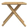Skládací zahradní stůl 45 x 45 x 45 cm bambus 365877