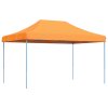 Skládací party stan pop-up oranžový 440 x 292 x 315 cm 4004961
