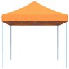 Skládací party stan pop-up oranžový 440 x 292 x 315 cm 4004961