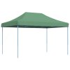 Skládací party stan pop-up zelený 410 x 279 x 315 cm 4005008
