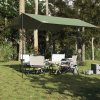 Kempingová plachta zelená 360 x 294 cm nepromokavá 94658