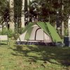 Kempingový stan kupole pro 2 osoby zelený rychloupínací 4004189