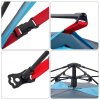 Kempingový stan kupole pro 4 osoby modrý rychloupínací 4004182
