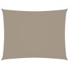 Stínící plachta oxfordská látka obdélníková 3 x 4 m taupe 135430