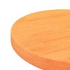 Stolní deska kulatá voskově hnědá Ø30 x 2,5 cm masivní borovice 847124
