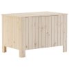 Úložný box s víkem RANA 80 x 49 x 54 cm masivní borové dřevo 4002329