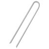 Stanové kolíky 6 ks ve tvaru U 37 cm Ø 10 mm pozinkovaná ocel 4009347