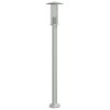 Venkovní stojací lampy 3 ks stříbrné 100 cm nerezová ocel 4006352