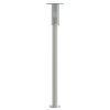 Venkovní stojací lampy 3 ks stříbrné 100 cm nerezová ocel 4006352