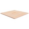 Čtvercová stolní deska 70x70x1,5 cm masivní dub bez úprav 342917
