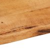 Stolní deska 100 x 60 x 2,5 cm živá hrana mangovníkové dřevo 370718