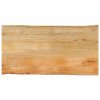 Stolní deska 100 x 60 x 2,5 cm živá hrana mangovníkové dřevo 370718