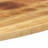 Stolní deska 100x40x2,5 cm oválná masivní mangovníkové dřevo 370820