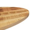 Stolní deska 100x40x2,5 cm oválná masivní mangovníkové dřevo 370820