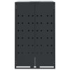 Box na 1 popelnici antracitový 69 x 79 x 117 cm ocel 4008426