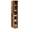 Šatní skříň old wood 30 x 50 x 200 cm kompozitní dřevo 3307709