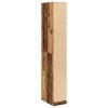 Šatní skříň old wood 30 x 50 x 200 cm kompozitní dřevo 3307709