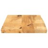 Stolní deska 40x30x2,5 cm živá hrana hrubé mangovníkové dřevo 370330